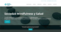 Desktop Screenshot of mindfulness-salud.org